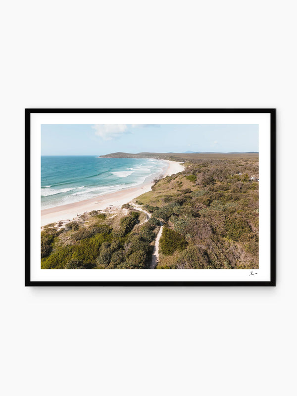 Angourie Back Beach 01 - Wall Art Print