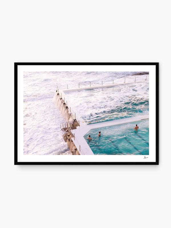 Bondi Bubble Bath – Bondi Beach Wall Art Print