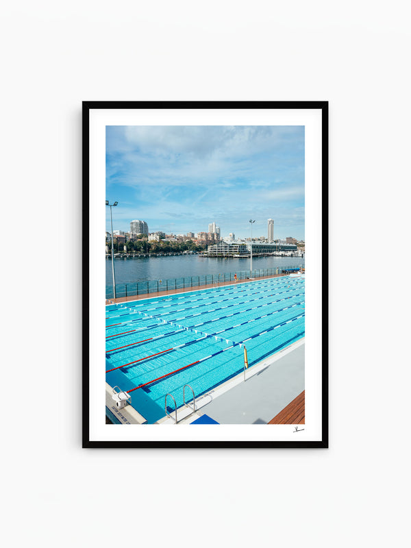 ABC pool 02 - Wall Art Print