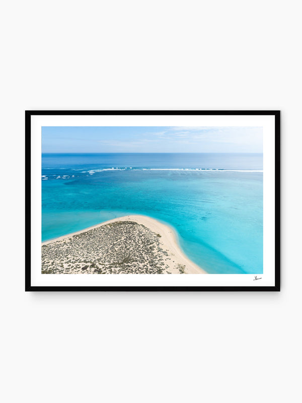 Sandy Bay — wall art print in Classic Black frame · Australia Unseen