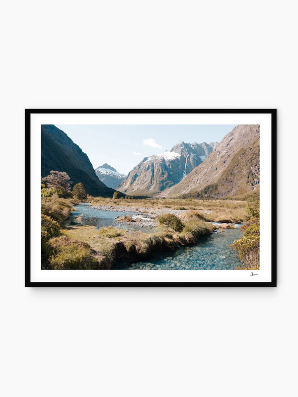 Fiordland Valley 02 – New Zealand Wall Art Print