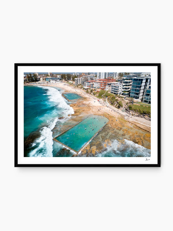 Cronulla pool 03 - Wall Art Print