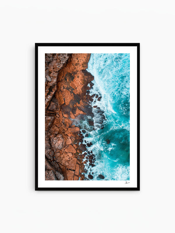Salty Rock 01 - Wall Art Print