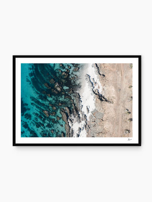Coastal Texture 01 – South Australia — wall art print by Vincent Rommelaere · Australia Unseen