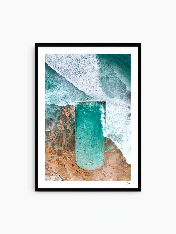 Cronulla pool 01 (northern bath) - Wall Art Print