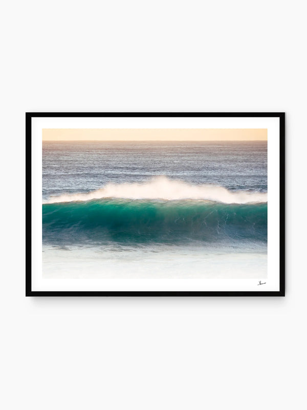 Morning Perfection – Ocean Wave Wall Art Print