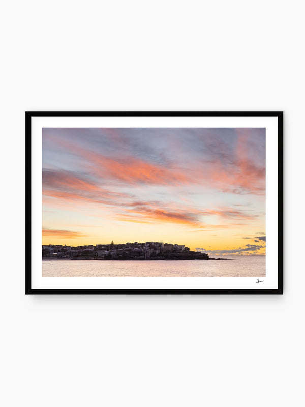 Painted Dawn - Bondi Wall Art Print