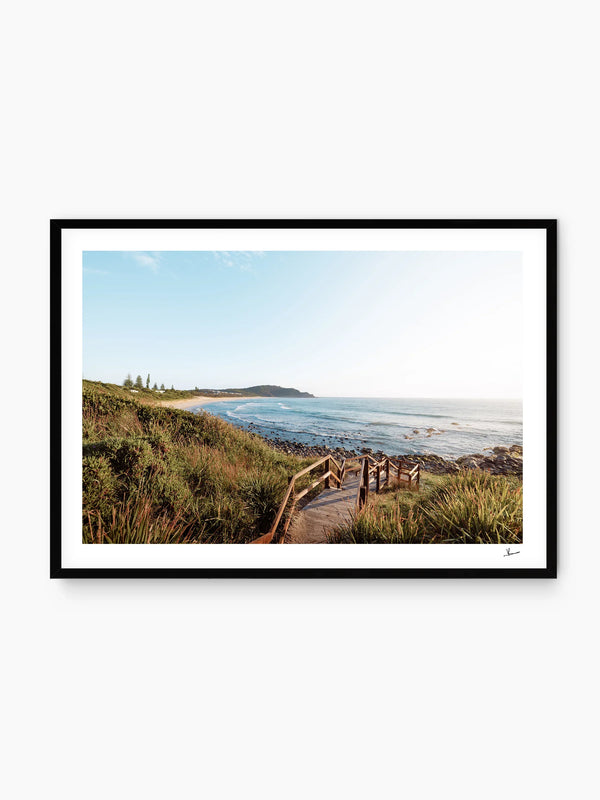 Boomerang Beach 01 - Wall Art Print