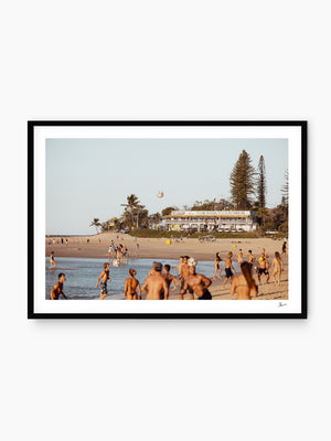 From Where You'd Rather Be - Gold Coast, Queensland — wall art print in Classic Black frame · Australia Unseen
