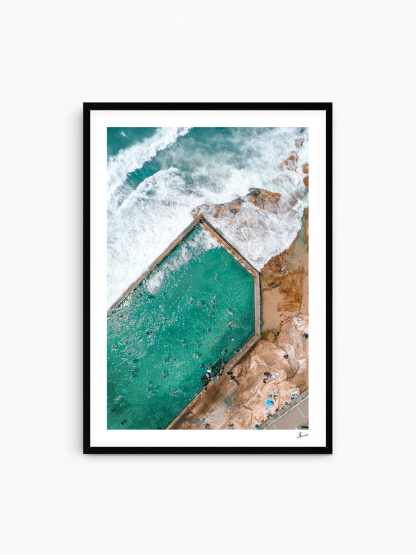 Cronulla pool 04 (southern bath) - Wall Art Print