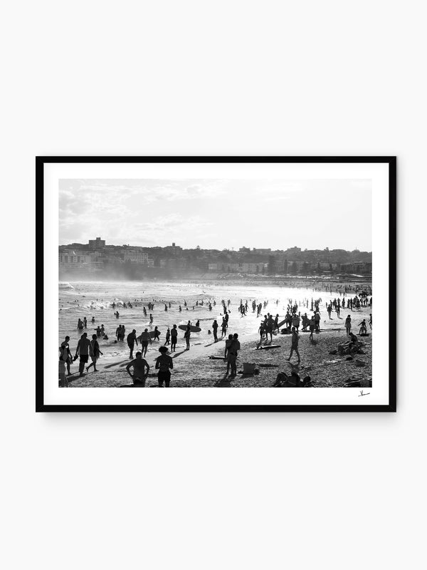 Bondi Beach 07 (B&W) - Wall Art Print