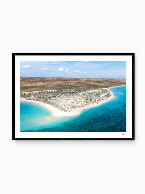 Turquoise Bay 01 - Western Australia — wall art print in Classic Black frame · Australia Unseen