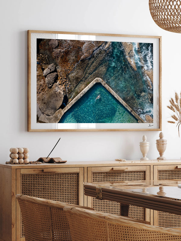 Malabar Rock Pool 02 - Wall Art Print