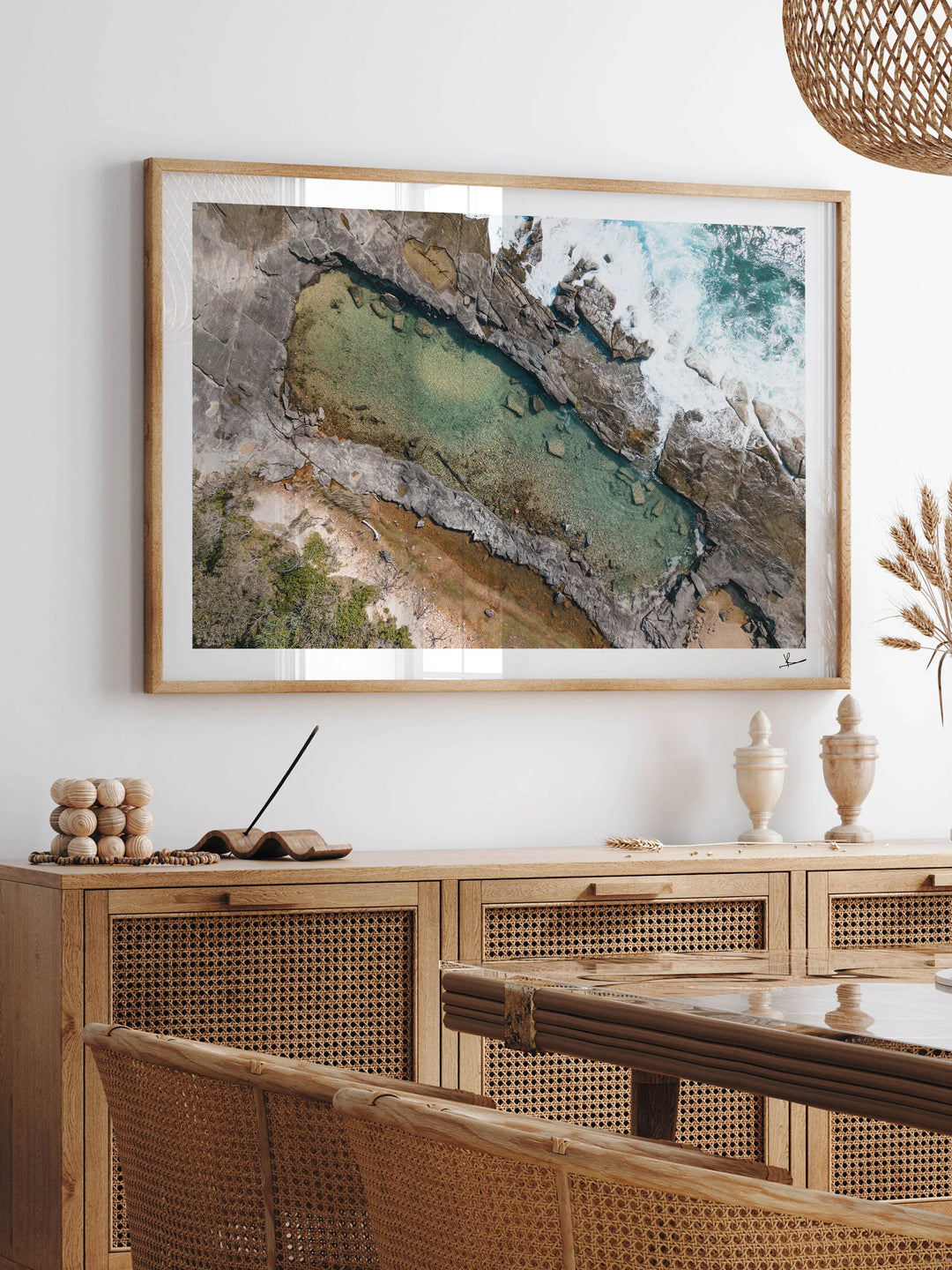 Angourie Rock Pool 01 - Wall Art Print