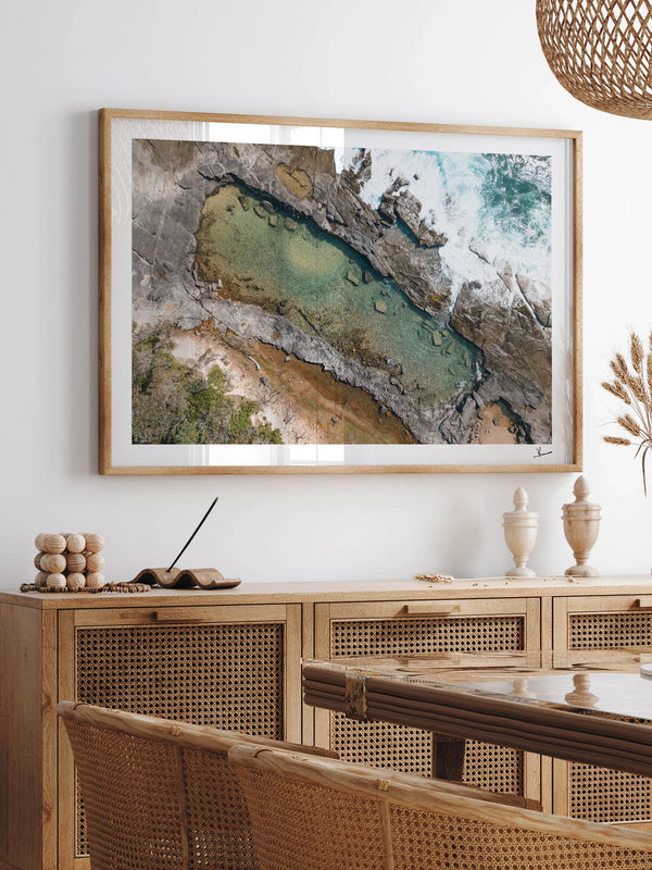 Angourie Rock Pool 01 - Wall Art Print