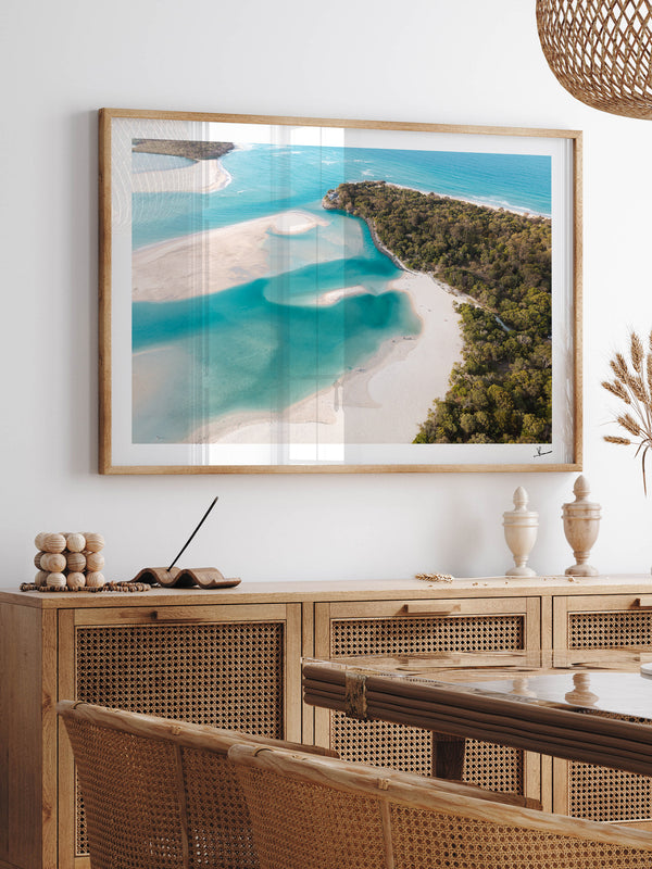 Noosa River Entrance – Sunshine Coast Wall Art Print
