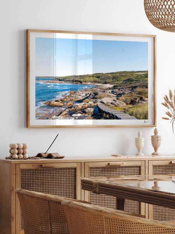 Cruwee Cove Beach 01 - Wall Art Print