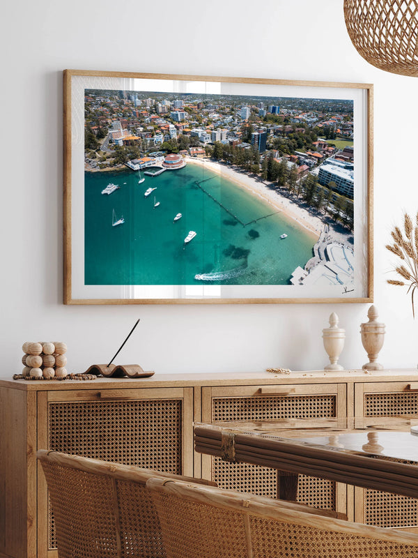 Manly Cove Beach - Wall Art Print