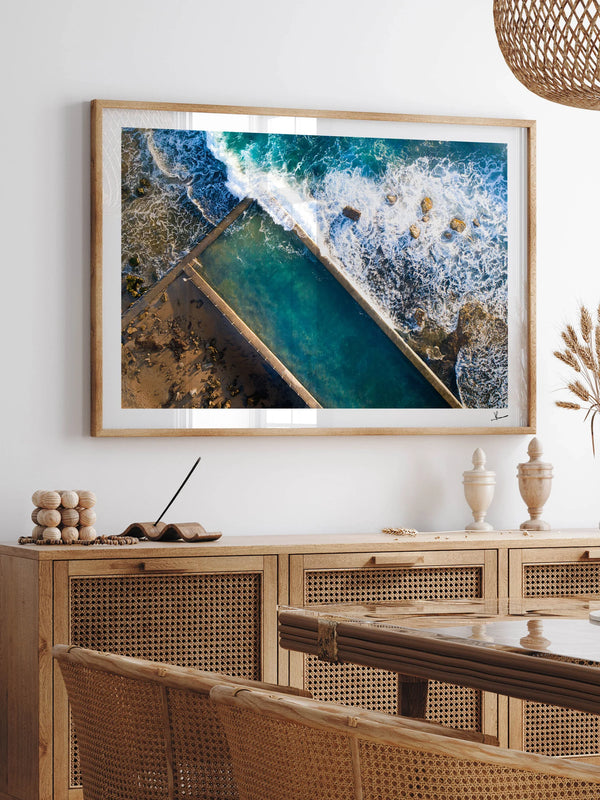Newport Rockpool 01 - Wall Art Print