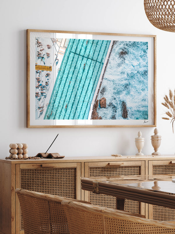 Bondi Icebergs Pool 04 - Wall Art Print
