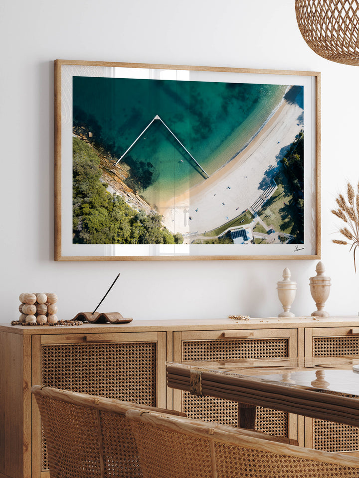 Little Manly Beach - Wall Art Print