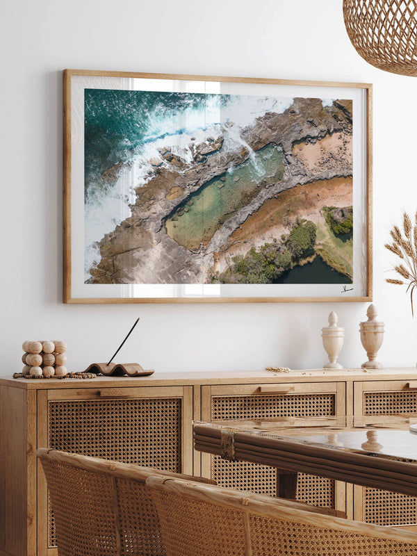 Angourie Rock Pool 02 - Wall Art Print