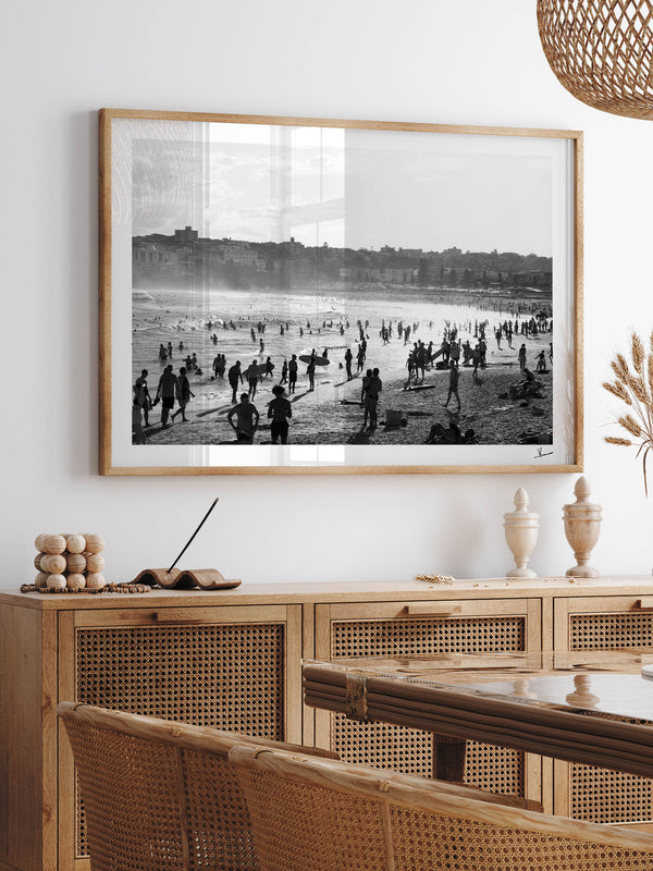 Bondi Beach 07 (B&W) - Wall Art Print