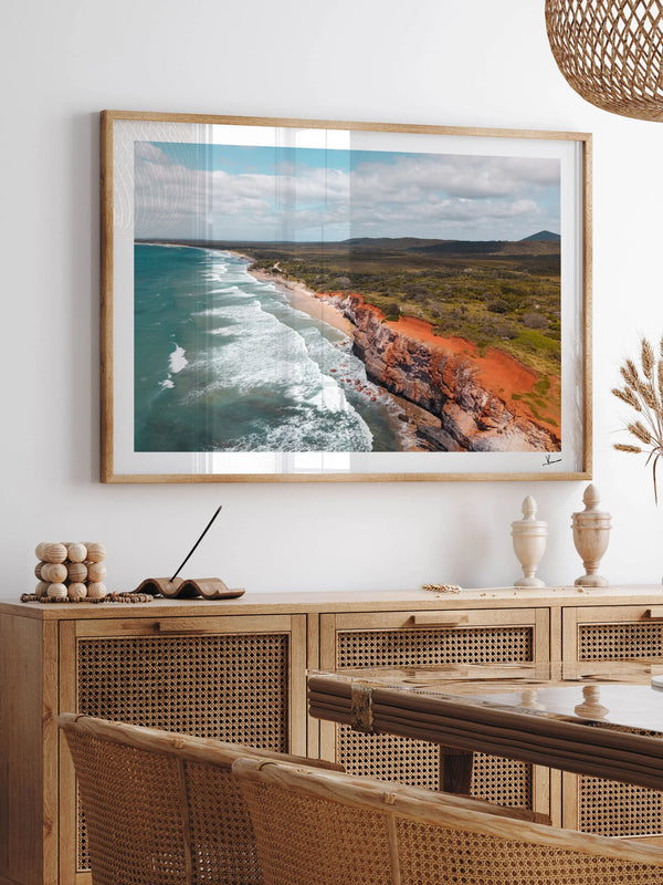 Red Cliff 01 - Wall Art Print