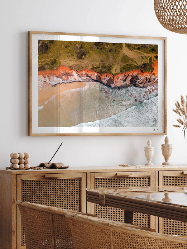 Red Cliff 03 - Wall Art Print