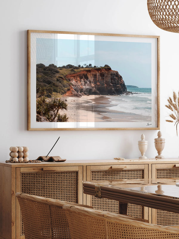 Red Cliff 02 - Wall Art Print