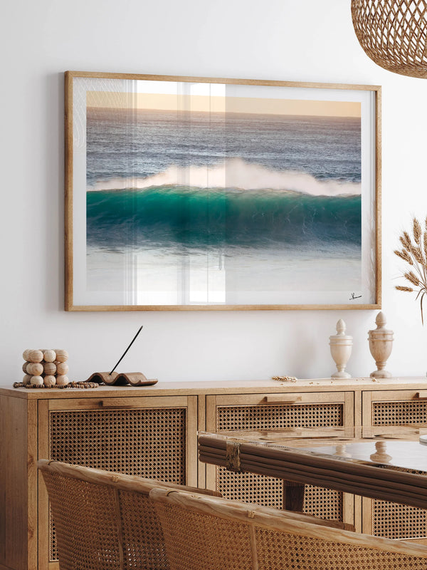 Morning Perfection – Ocean Wave Wall Art Print