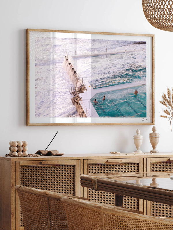 Bondi Bubble Bath – Bondi Beach Wall Art Print