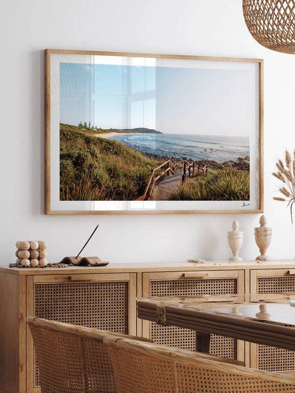 Boomerang Beach 01 - Wall Art Print