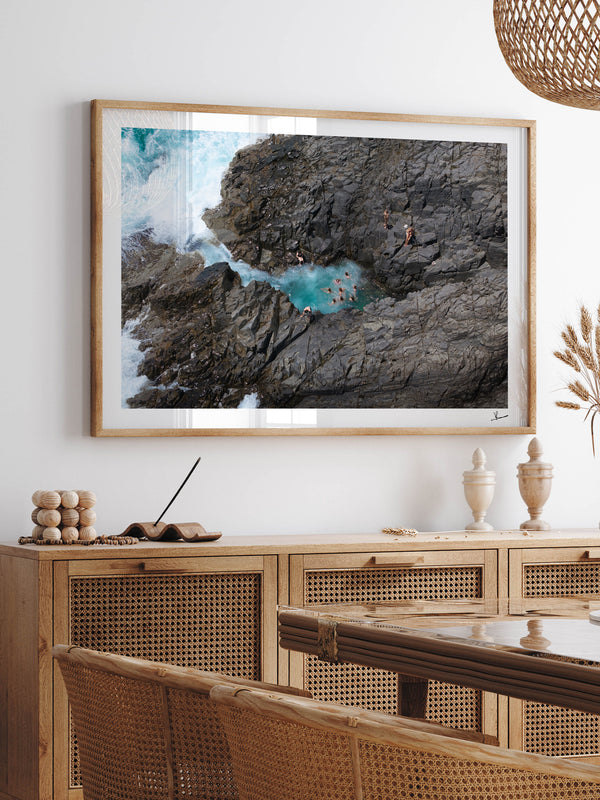 Fairy Pools – Noosa National Park Wall Art Print