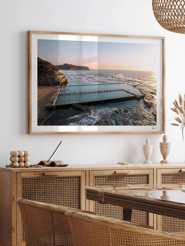North Narrabeen Rock Pool 04 - Wall Art Print