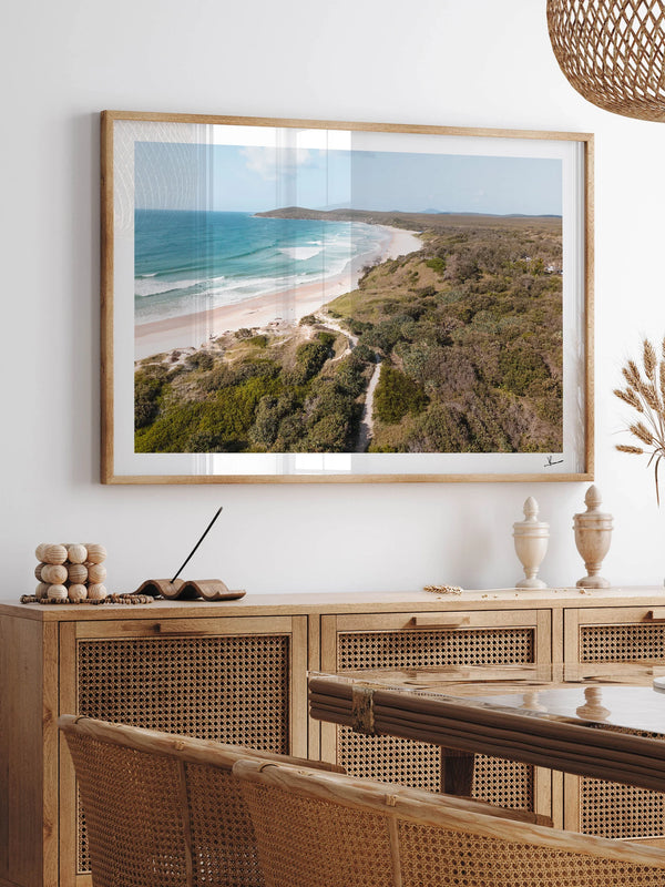 Angourie Back Beach 01 - Wall Art Print