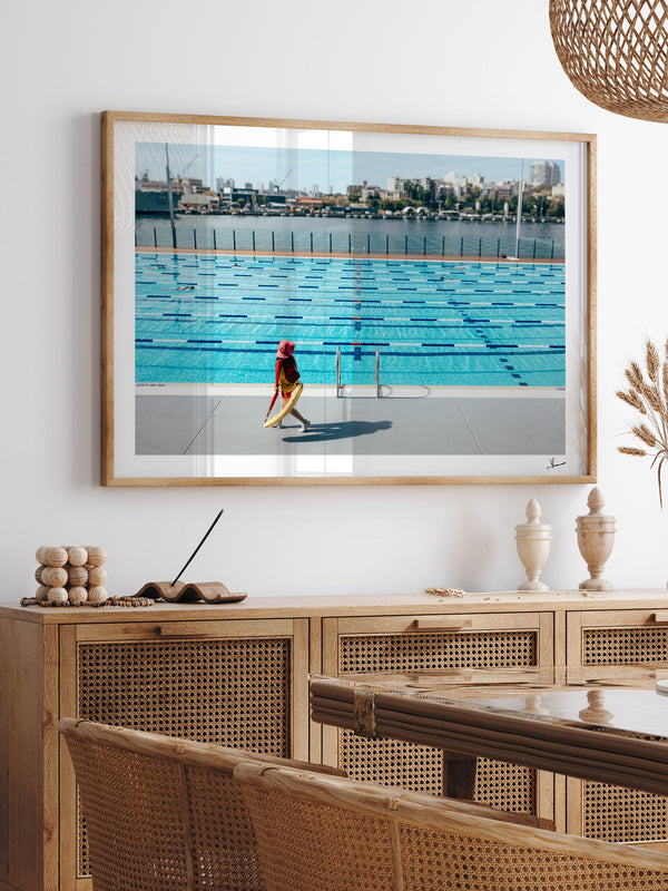 ABC pool 01 - Wall Art Print