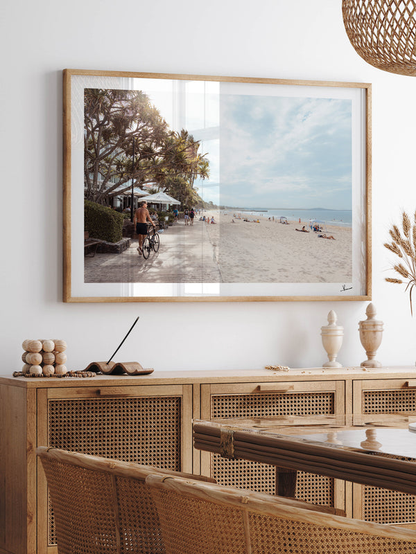 Noosa Main Beach 02 – Sunshine Coast Wall Art Print
