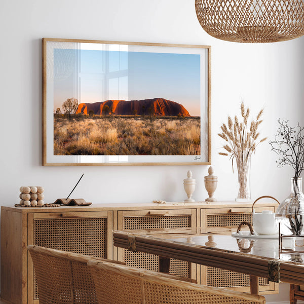 Uluru Sunrise 01 - Australian Wall Art Print