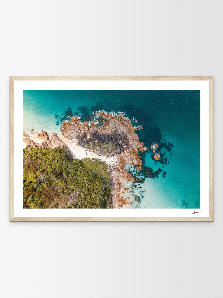 Coastal Contrast – Nelson Bay – Port Stephens Wall Art Print