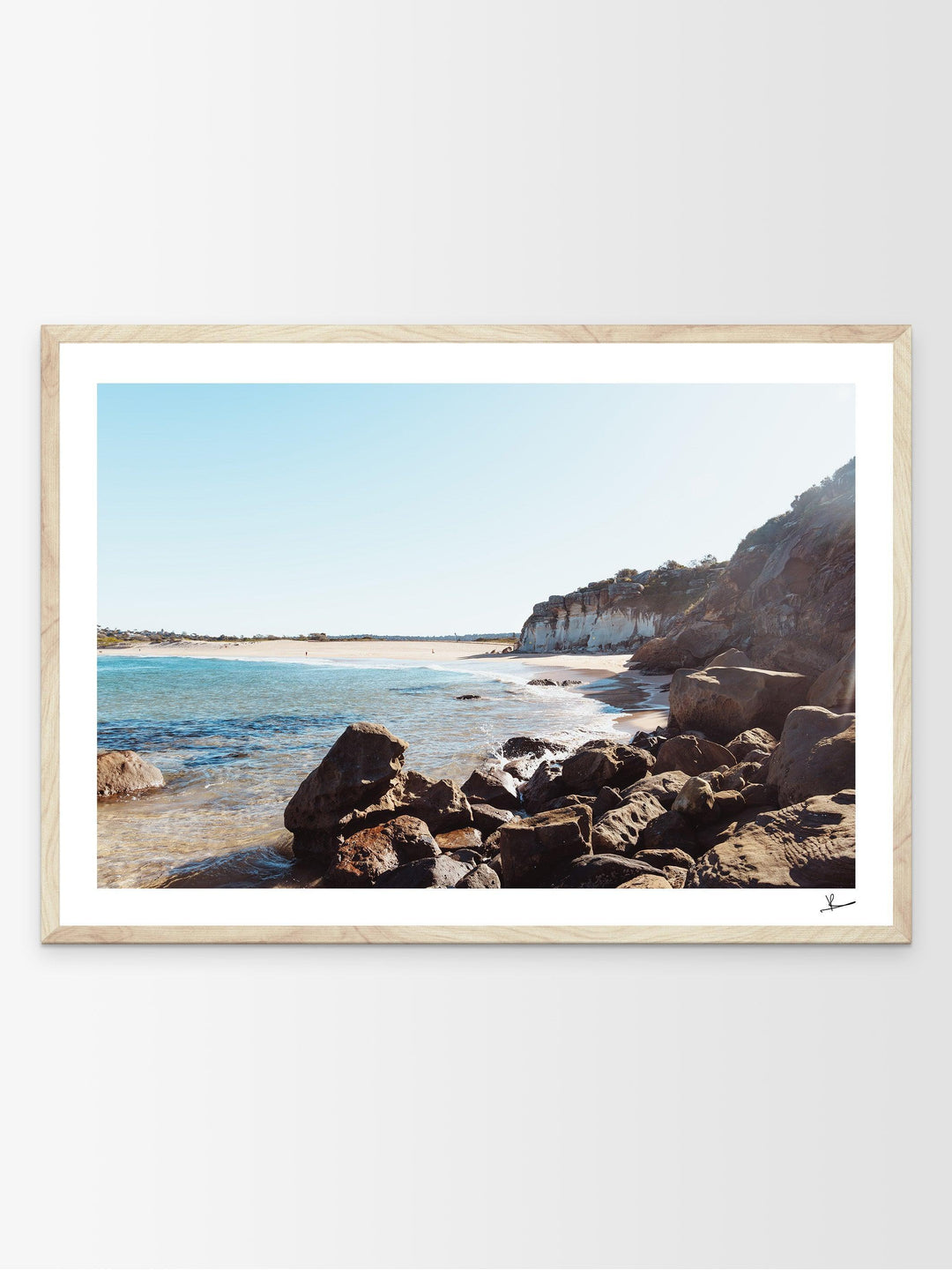 South Curl Curl Beach 01 - Sydney Wall Art Print