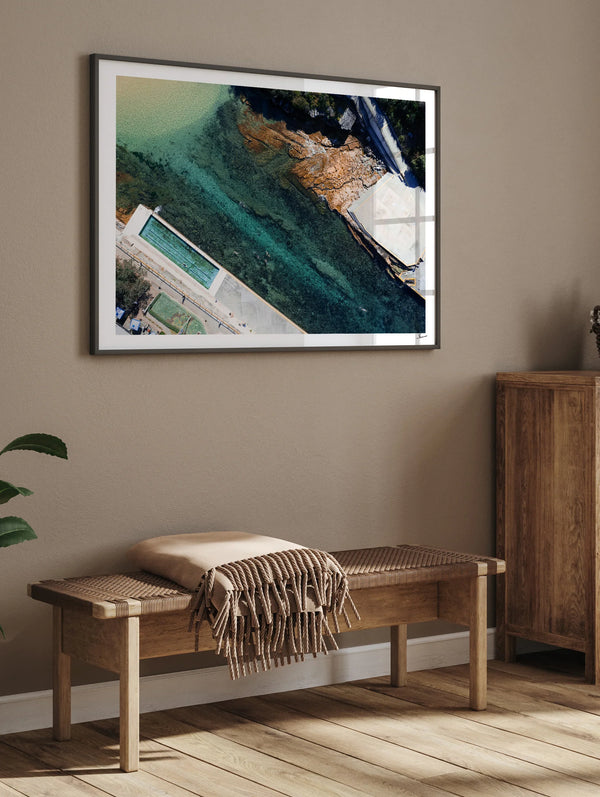 Geoff James Pool (Clovelly Baths) 01 - Wall Art Print