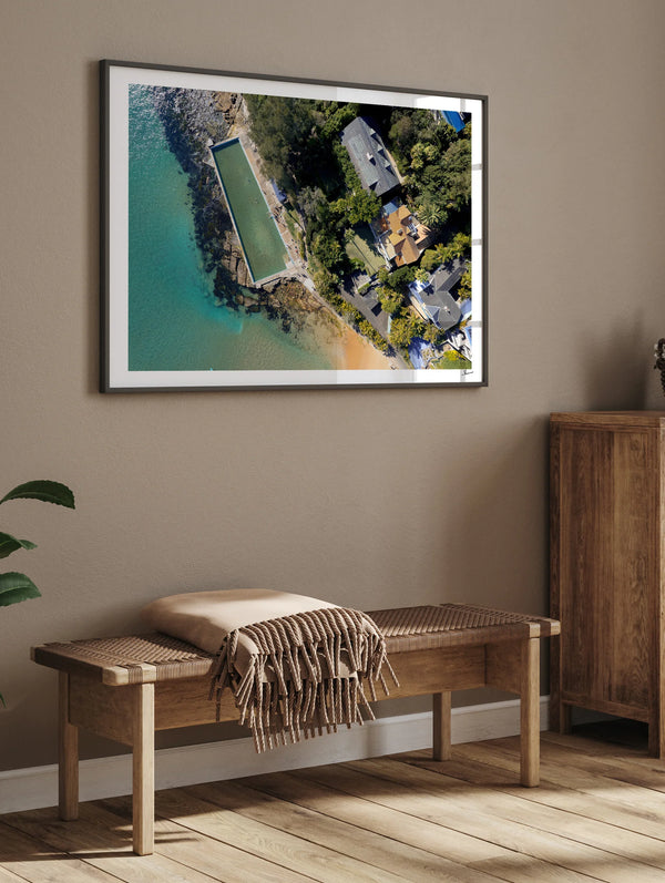 Palm Beach Rock Pool 01 - Wall Art Print
