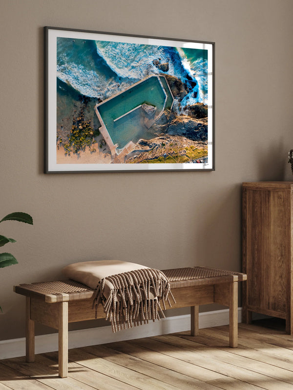 South Curl Curl Pool 01 - Wall Art Print