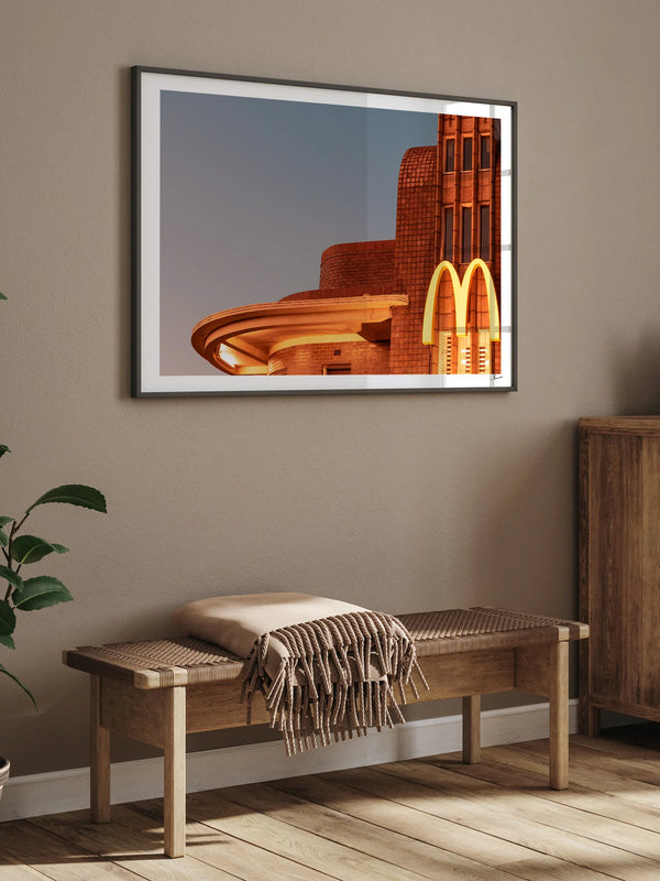Art Deco Maccas 02 - Wall Art Print