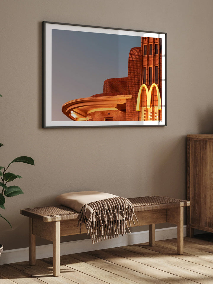Art Deco Maccas 02 - Wall Art Print