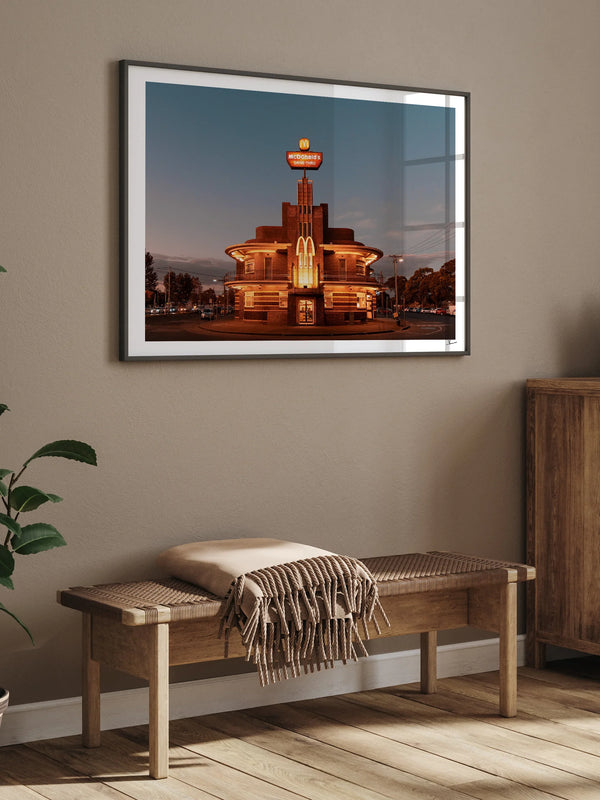 Art Deco Maccas 03 - Wall Art Print