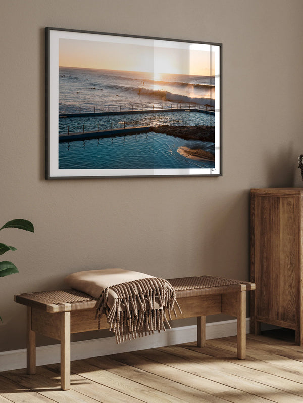 South Curl Curl Pool 02 - Wall Art Print