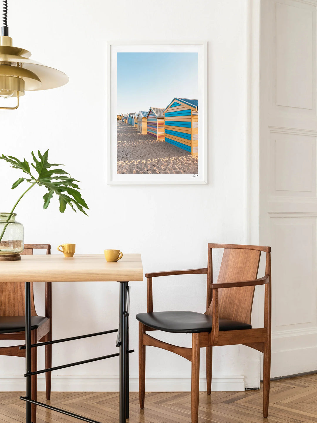 Brighton Bathing Boxes 04 - Wall Art Print