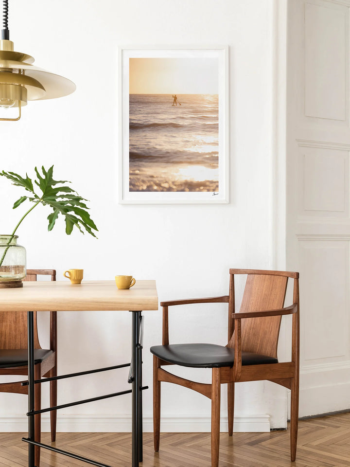 Sunrise stand-up Paddle (Dee Why Beach) - Wall Art Print